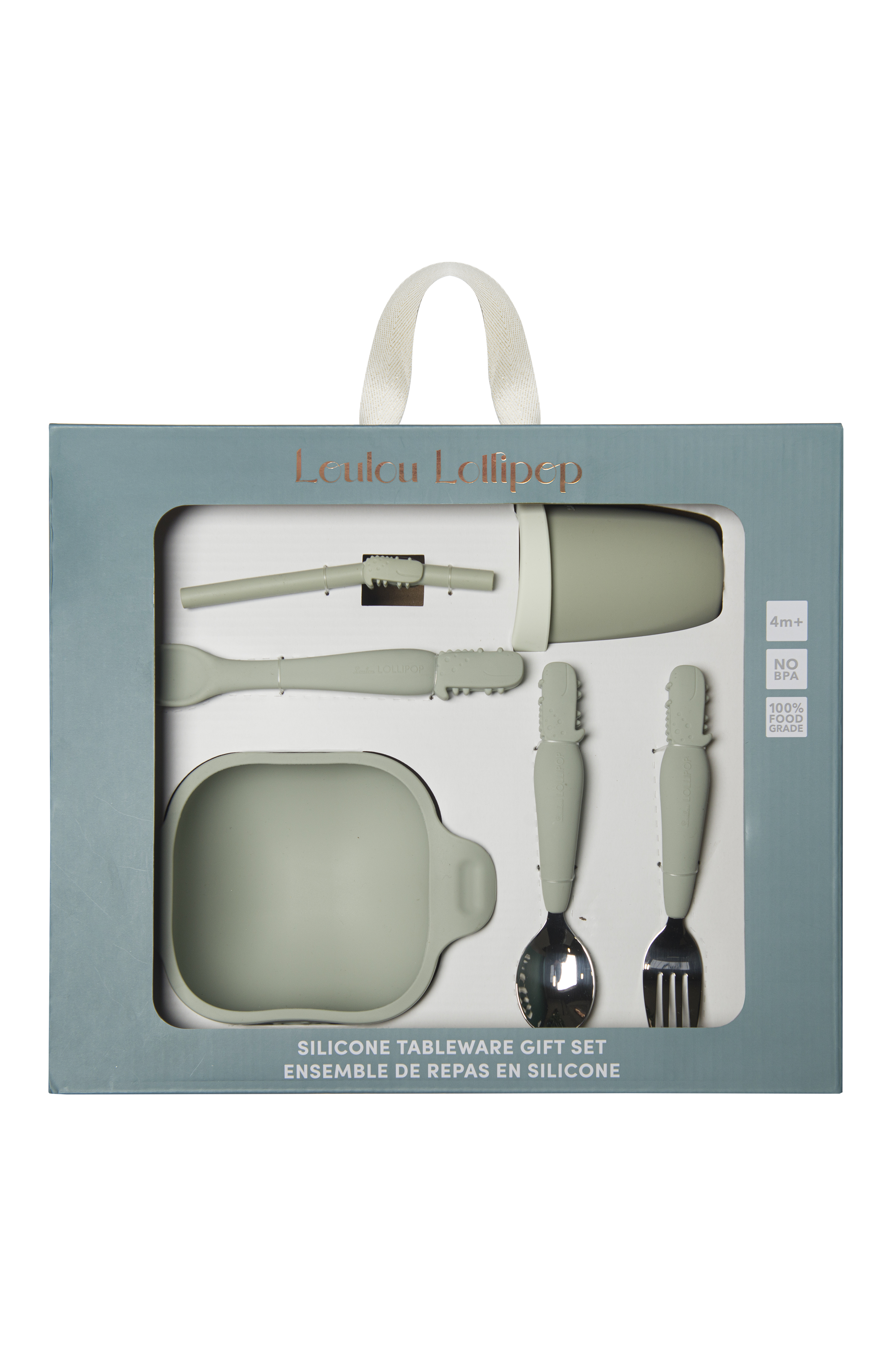 Kid's Tableware Gift Set - Aly Alligator