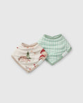 Bandana Bib Set - 2 Pack - Forest Families