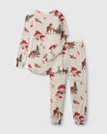 Long Sleeve Pajama Set - Forest Families