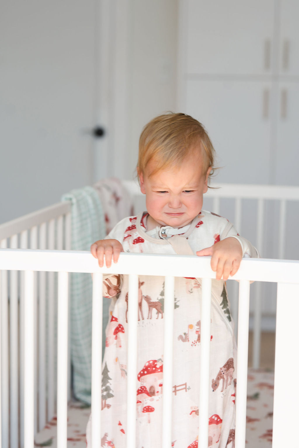 Muslin Lightweight Sleep Bag 0.5 TOG - Forest Families
