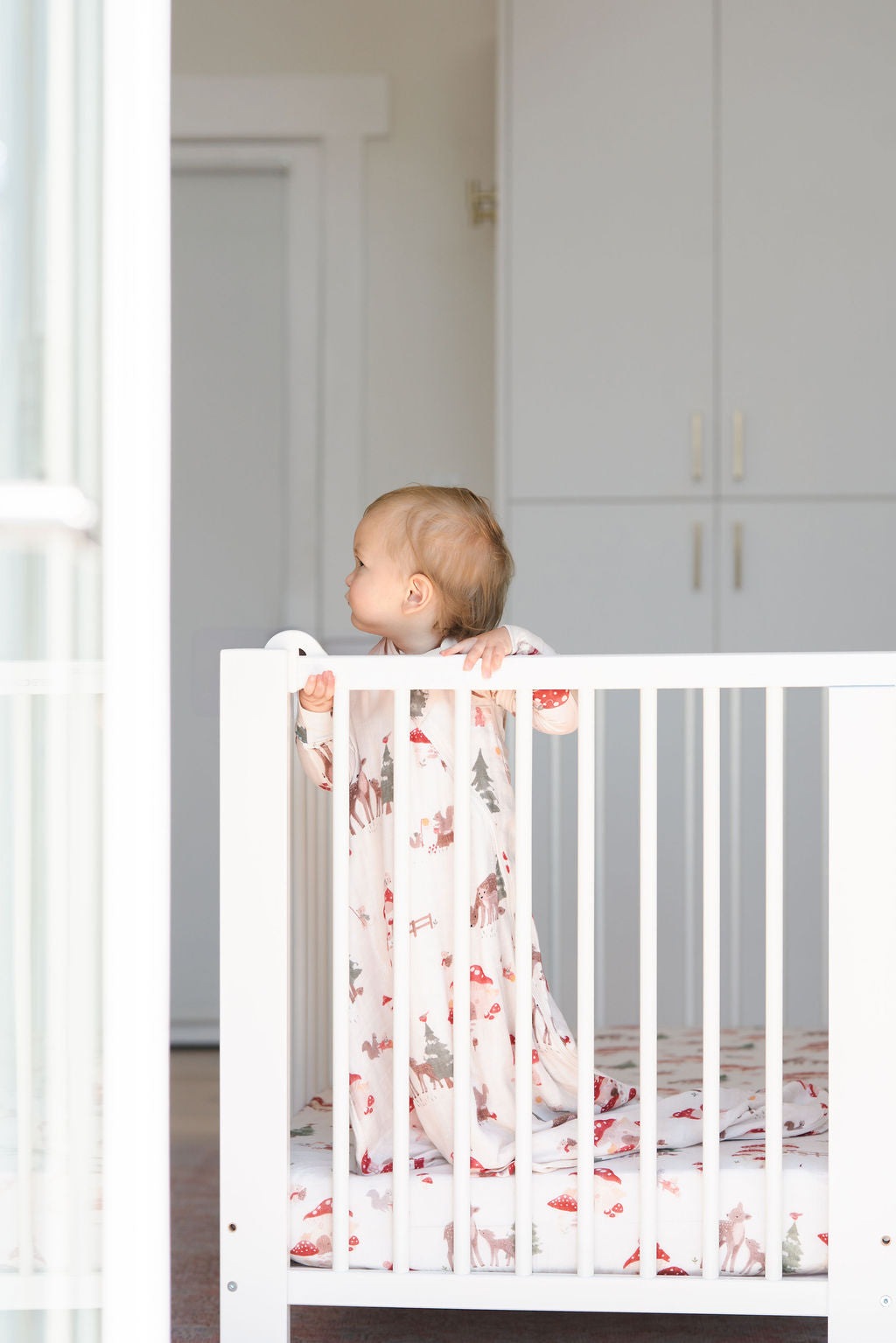 Muslin Lightweight Sleep Bag 0.5 TOG - Forest Families