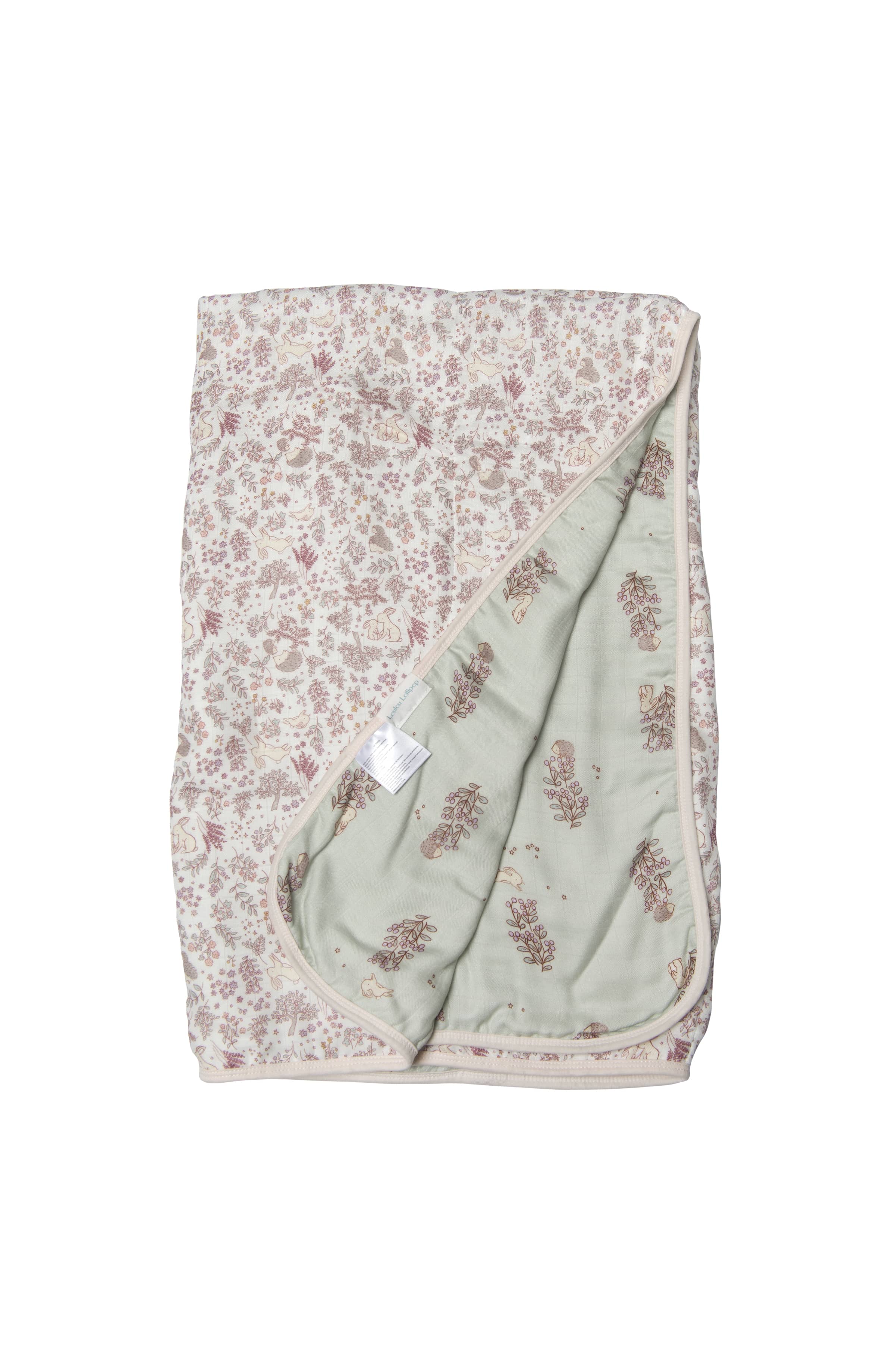 Muslin Quilt - Hedgehog Forest