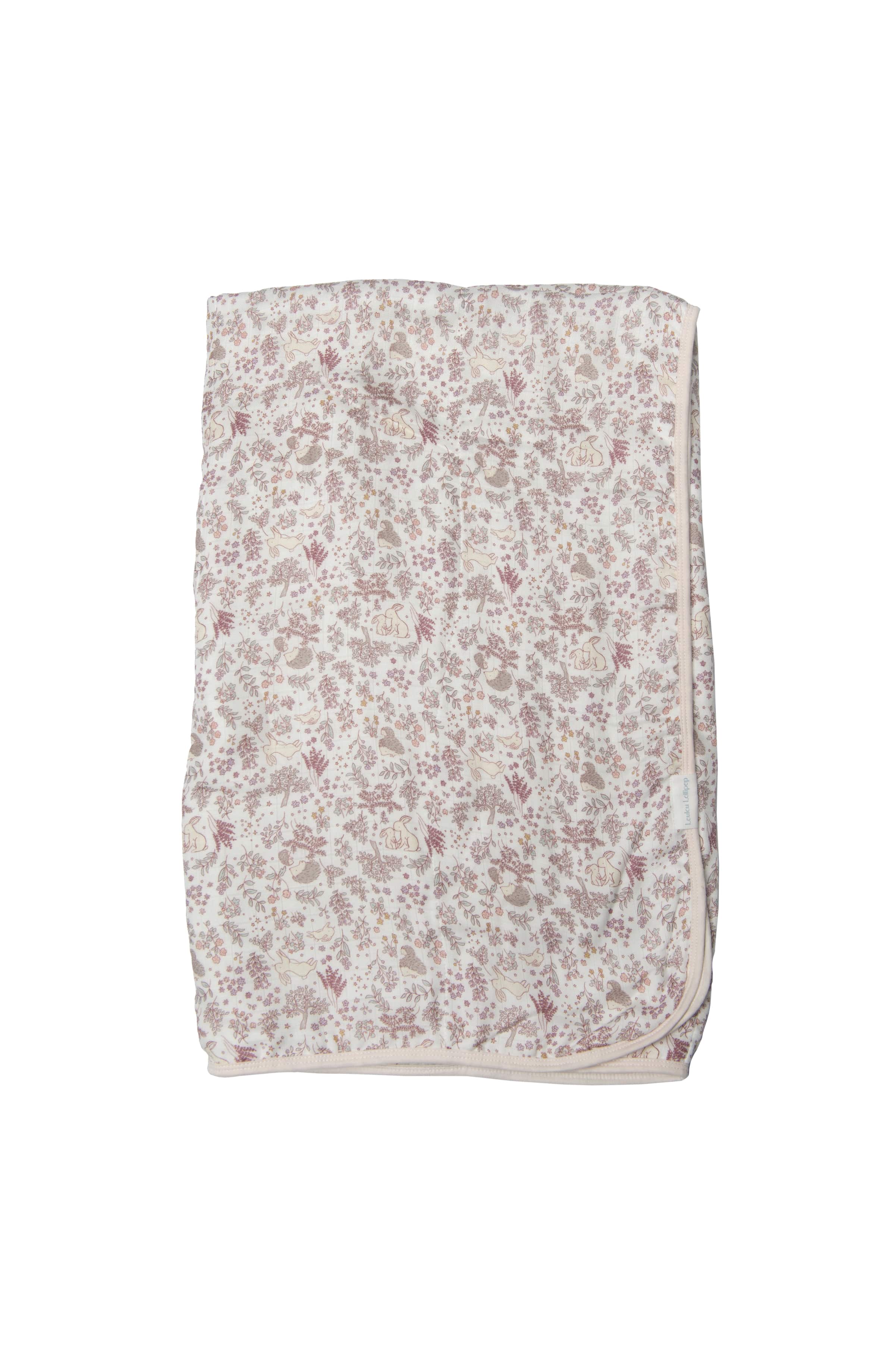 Muslin Quilt - Hedgehog Forest