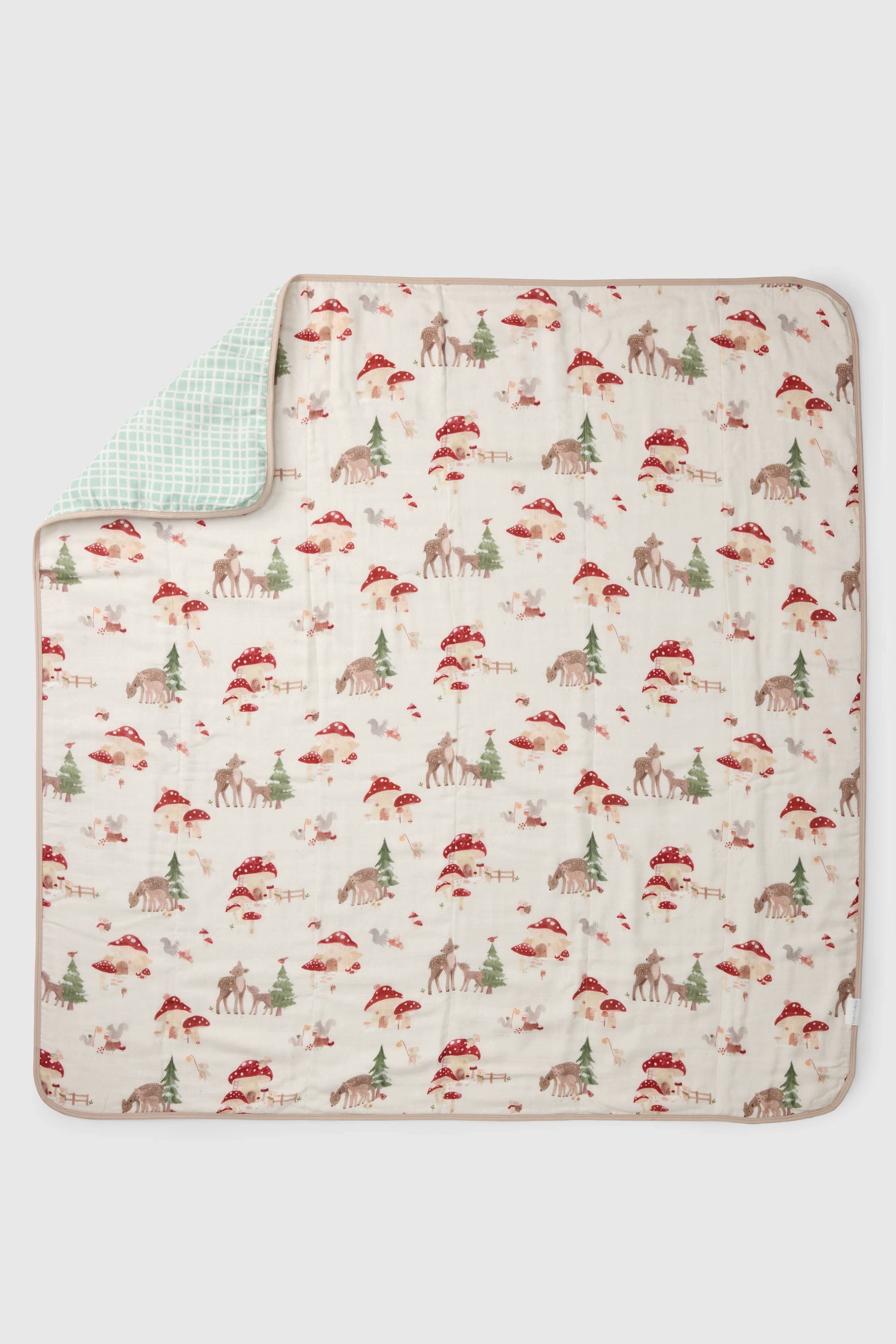 Muslin Quilt - Forest Families
