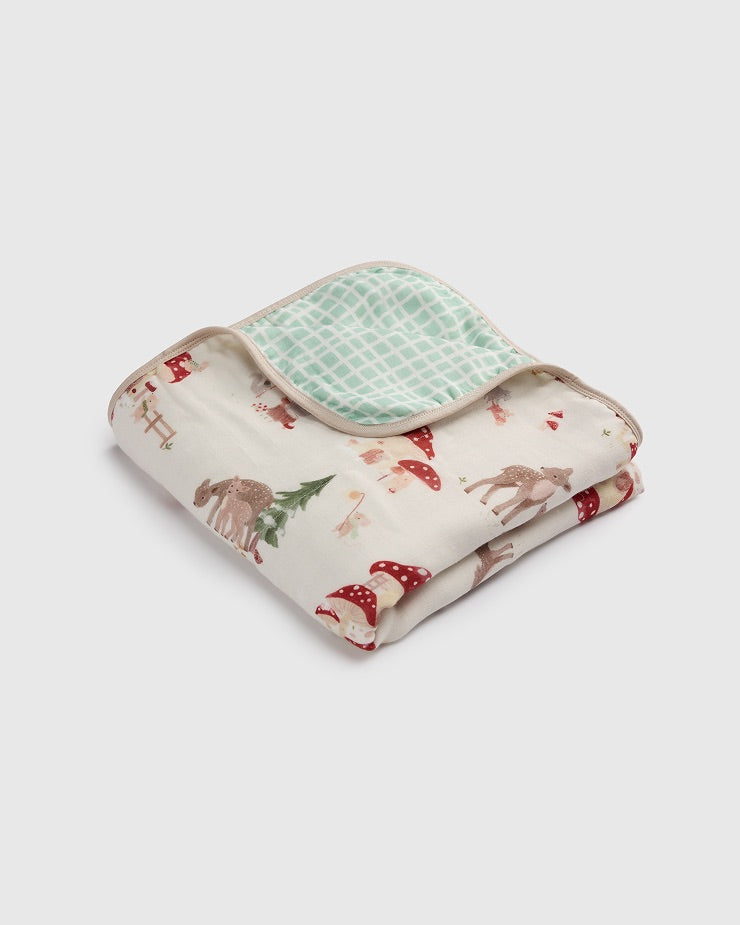 Muslin Quilt - Forest Families