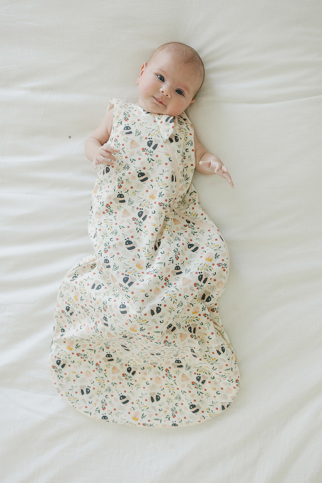 TENCEL™ Sleep Bag 1.0 TOG - Bumble Bees
