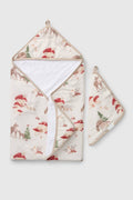 Hooded Towel Set - Forest Families
