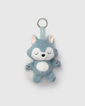 Wolfie Plush Bag Charm - Smoke Blue